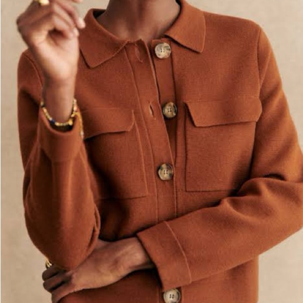 Sezane Betty size L hazelnut